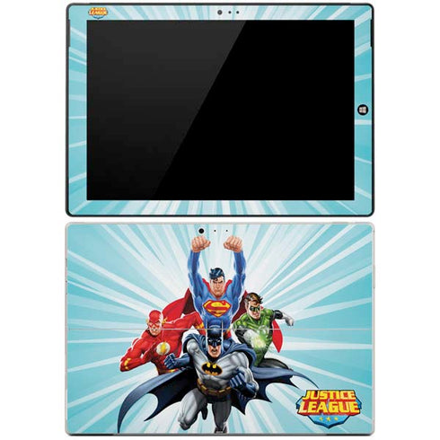 Justice League Team Power Up Surface Pro 3 Skin